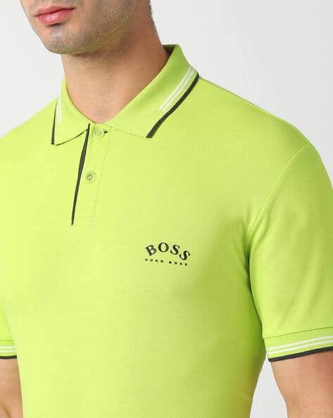 Hugo Boss Green Tshirt Ajio Hugo Boss T Shirt Price In India Hugo