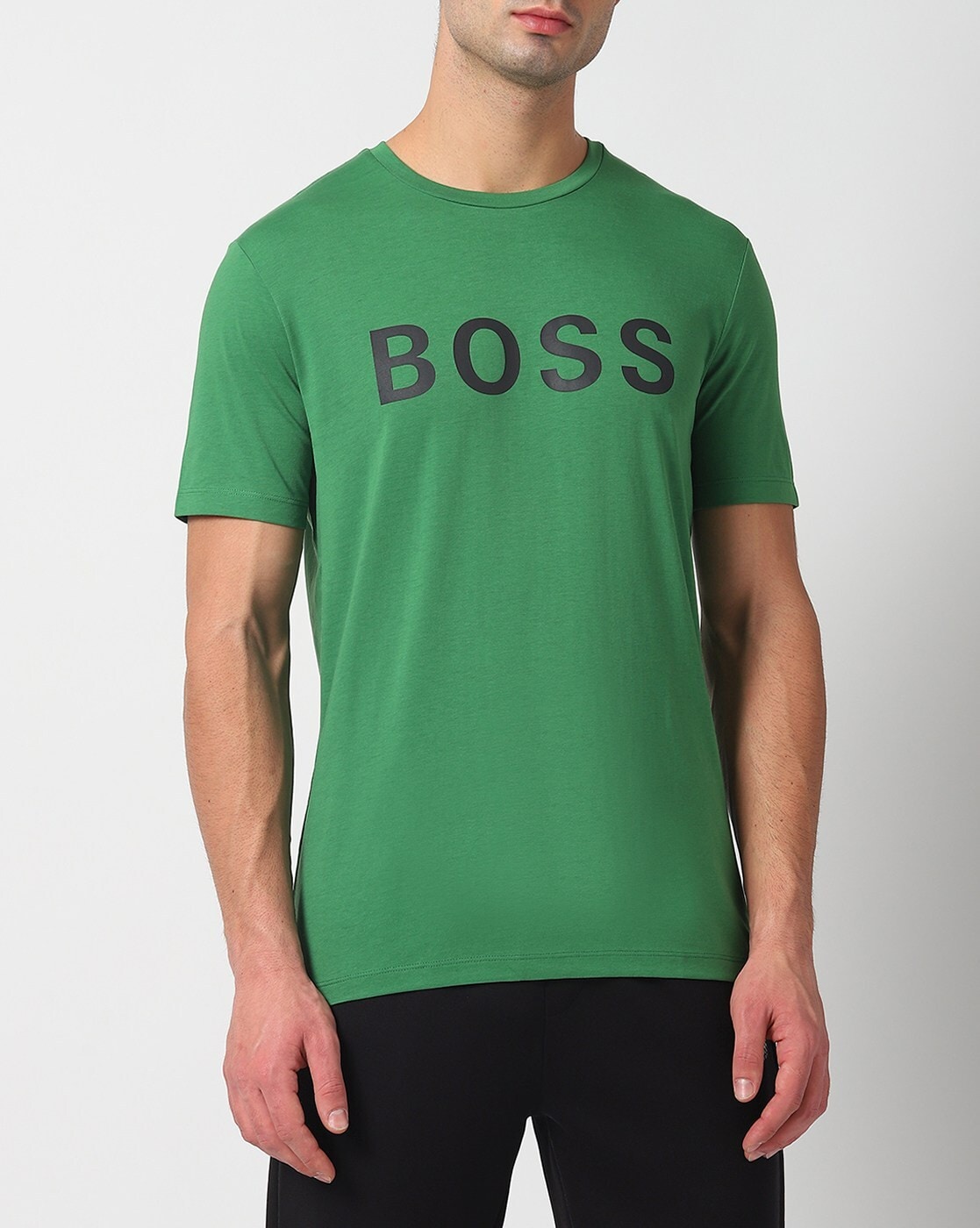hugo boss green t shirt