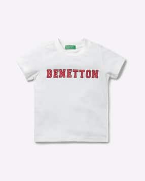 united colors of benetton Brand Print Round-Neck T-shirt-picture-42