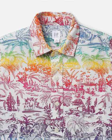 Gap hawaiian hot sale shirt