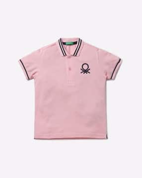 united colors of benetton Polo T-shirt with Contrast Tipping-picture-46