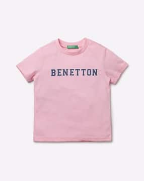united colors of benetton Brand Print Round-Neck T-shirt-picture-15