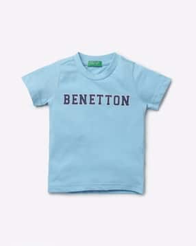 united colors of benetton Brand Print Round-Neck T-shirt-picture-15
