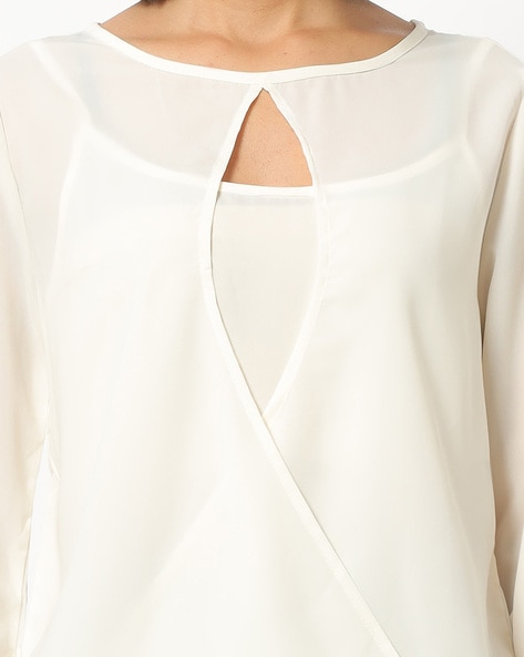 Buy White Tops for Women by Rare Online