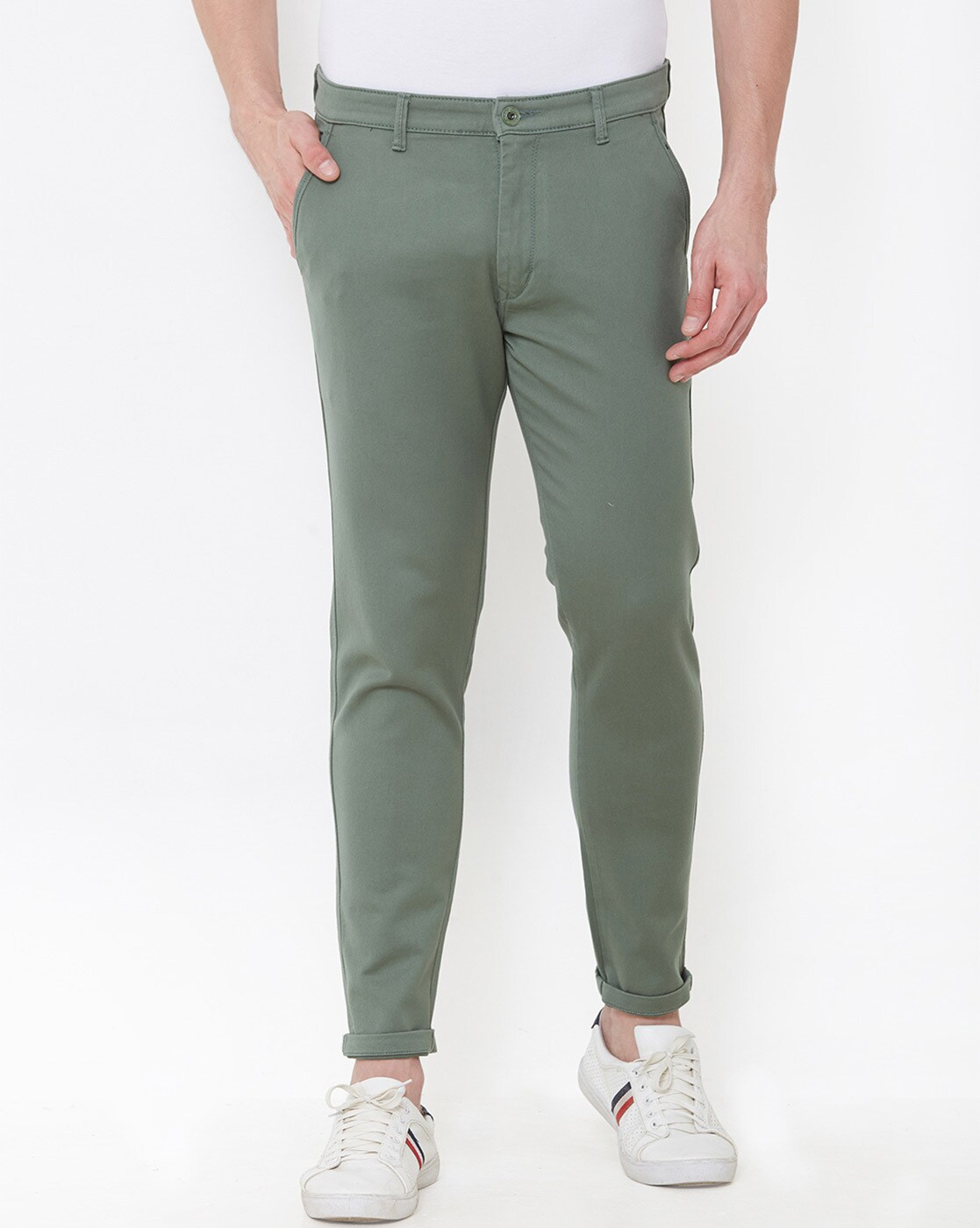 light green chinos