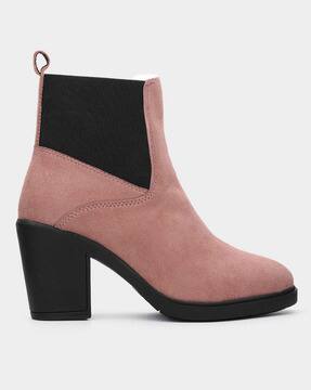 mid length ankle boots
