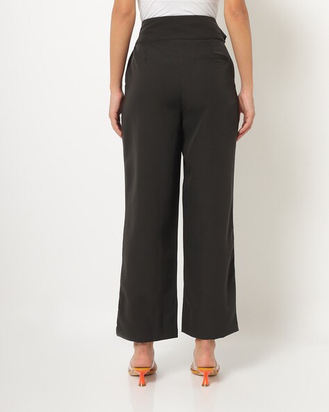 Buy Black Trousers & Pants for Women by AND Online