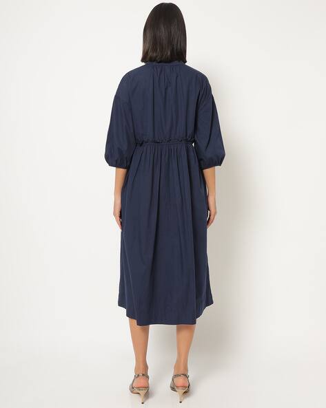 gap button down dress