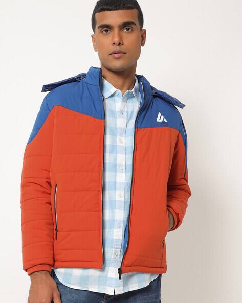 orange blue jacket