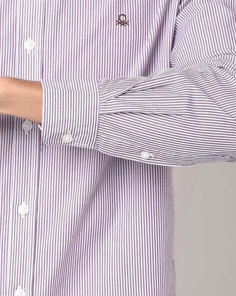 Buy Purple \u0026 White Shirts for Men by 