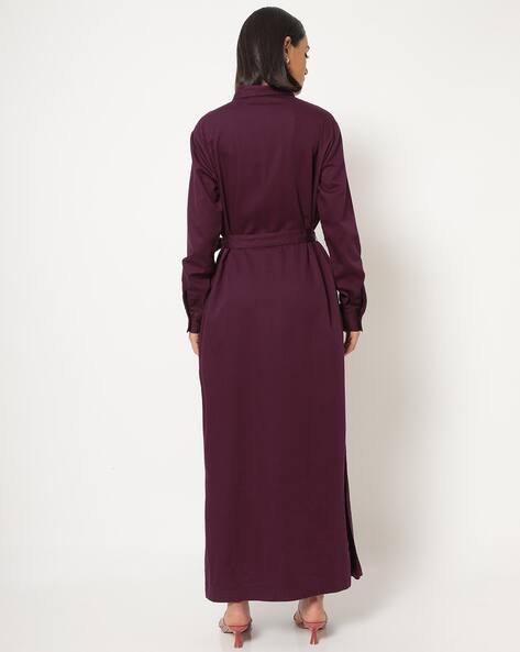 gap burgundy dress