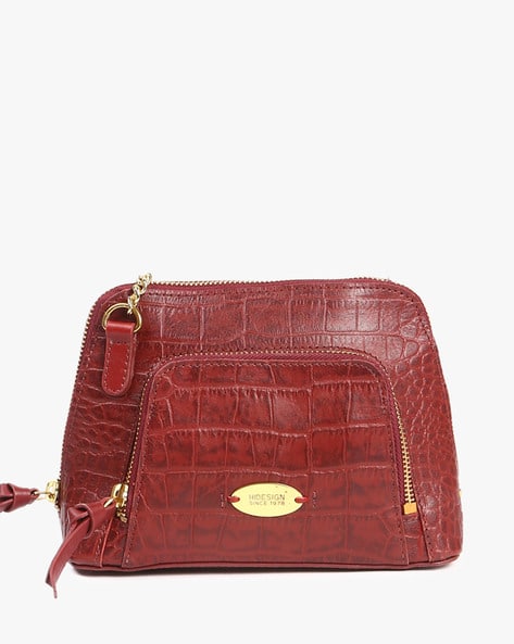 hidesign red sling bag