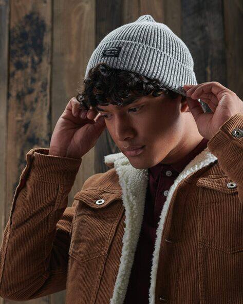 Grey Caps \u0026 Hats for Men by SUPERDRY 