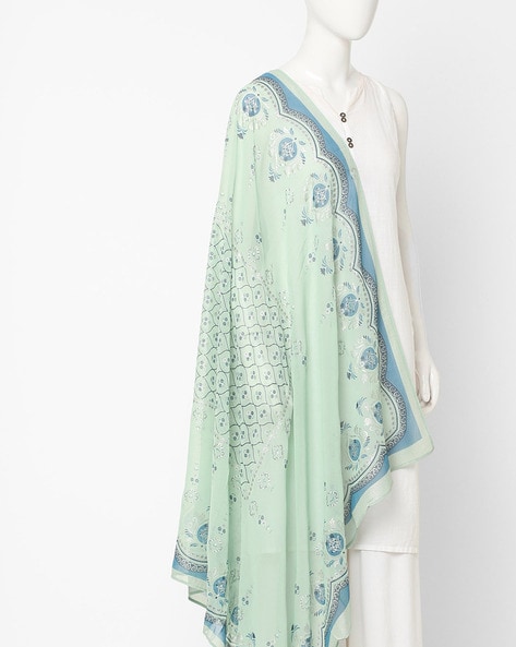 Floral Print Dupatta Price in India