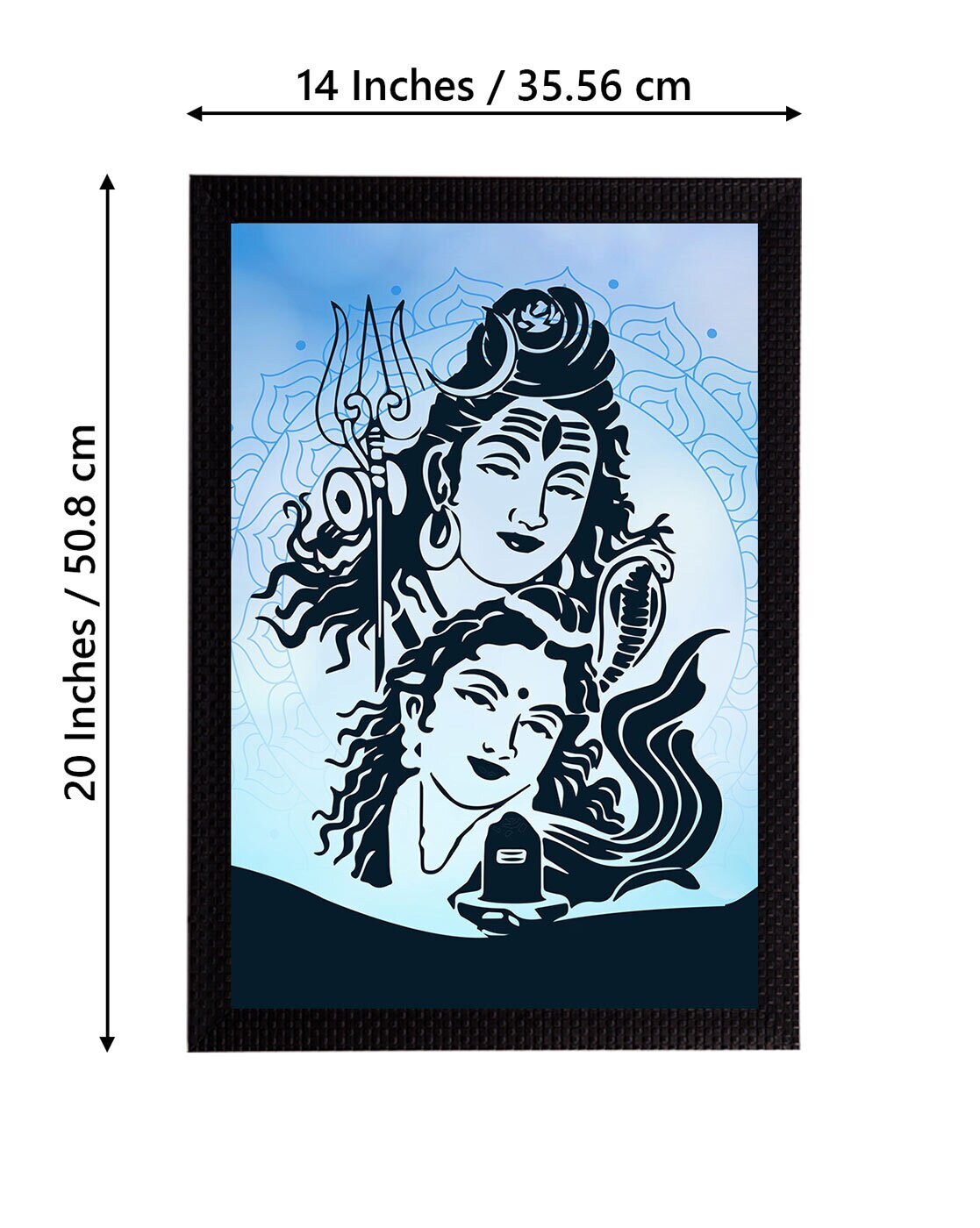 glass paintings of lord shiva