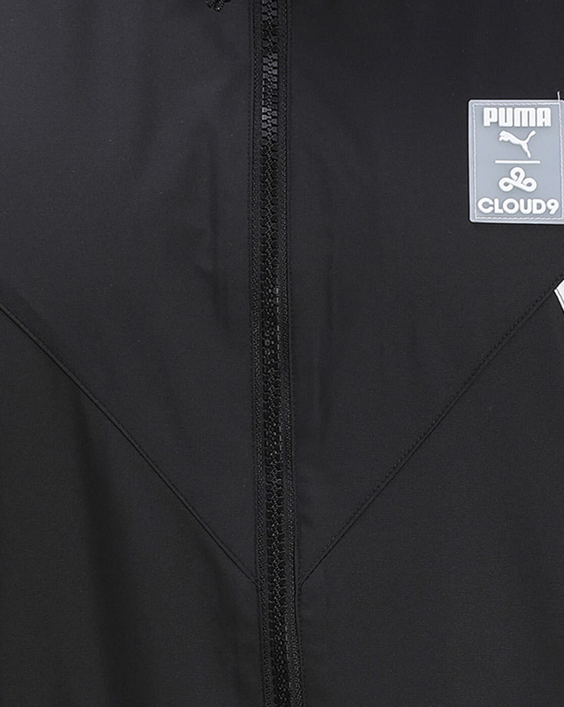 PUMA X Cloud9 Corrupted Windbreaker Jacket in Black for Men