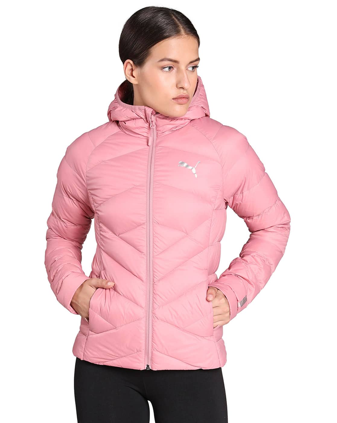 puma jacket pink