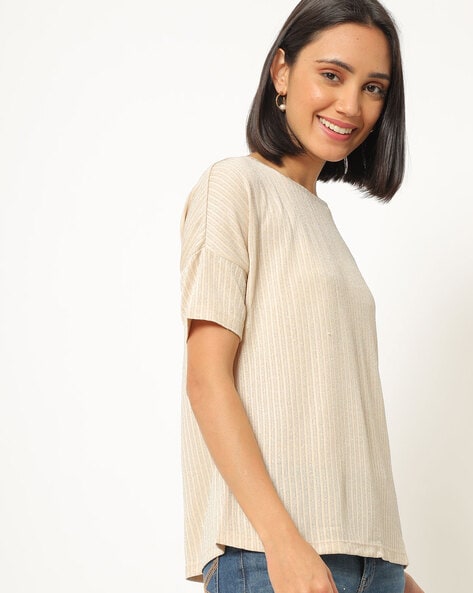 Buy Beige Tops for Women by Fig Online