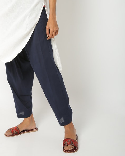 Salwar Pants with Drawstring Waist Price in India