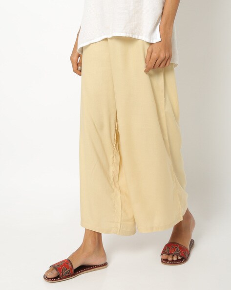 Palazzos with Semi-Elasticated Waist Price in India