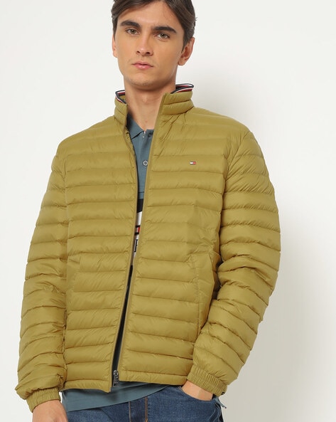 Mustard tommy cheap hilfiger coat