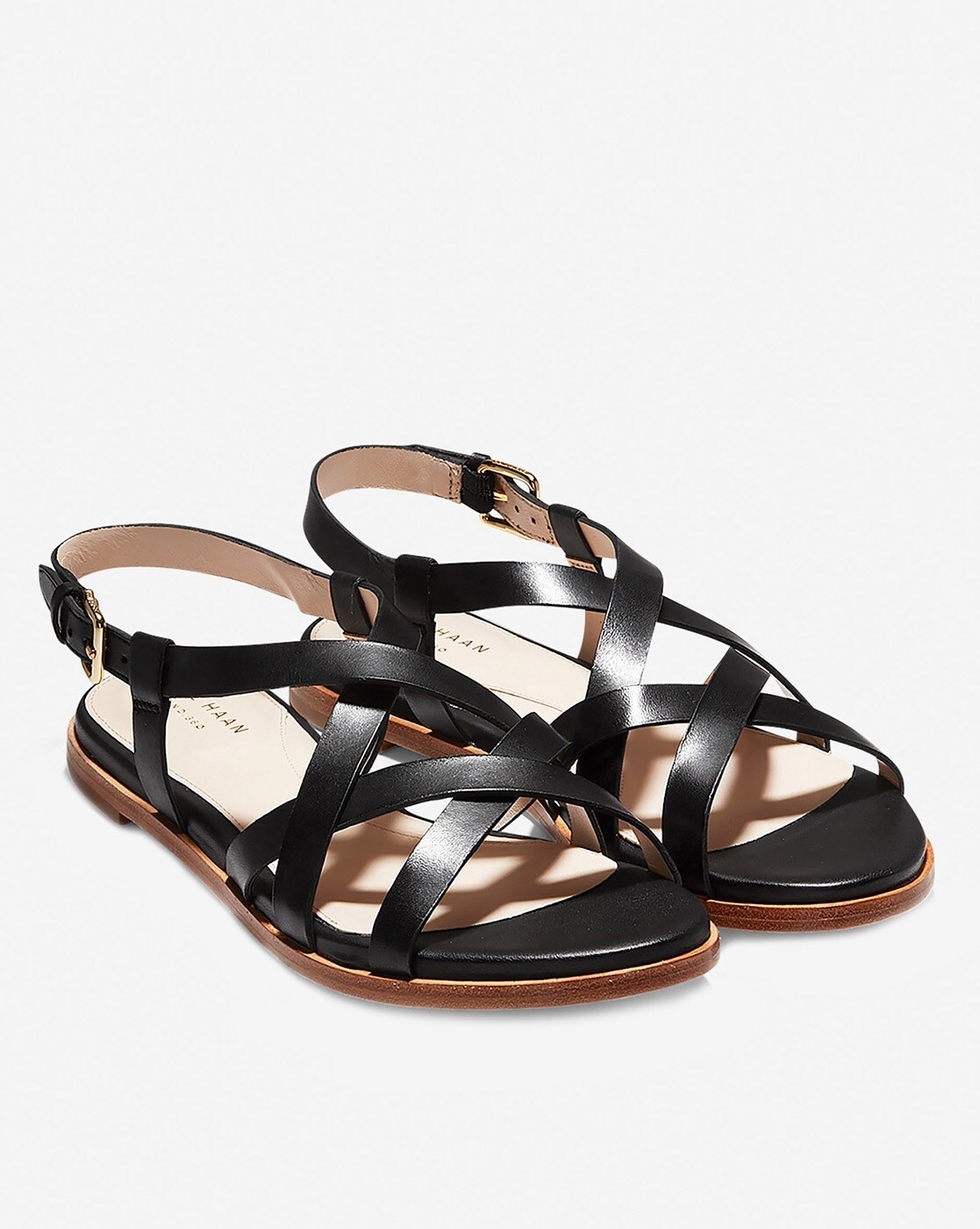 Buy Black Flat Sandals for Women by Cole Haan Online Ajio