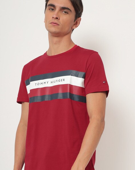 Buy Red Tshirts for Men by TOMMY HILFIGER Online