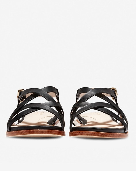 Buy Black Flat Sandals for Women by Cole Haan Online Ajio