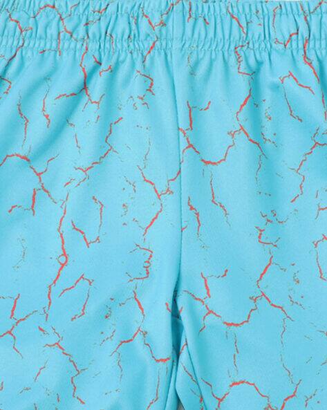 Printed Quickdry Shorts with Elasticated Waist view 3