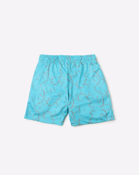 Printed Quickdry Shorts with Elasticated Waist view 2