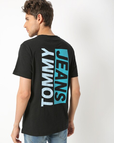 Buy Black Tshirts for Men by TOMMY HILFIGER Online