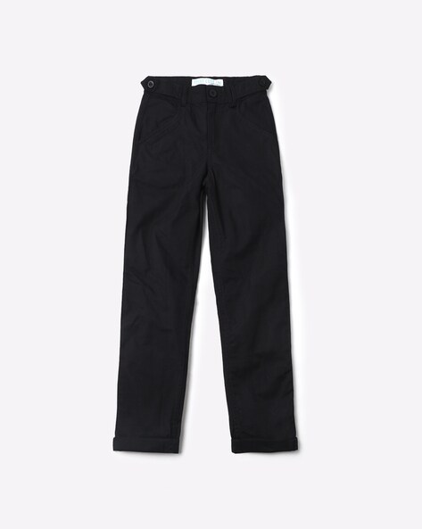 Flat-Front Trousers