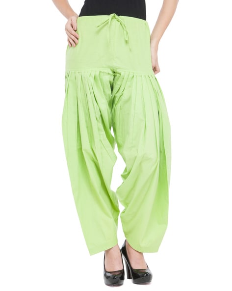 Pleated Salwar with Waist Tie-up Price in India