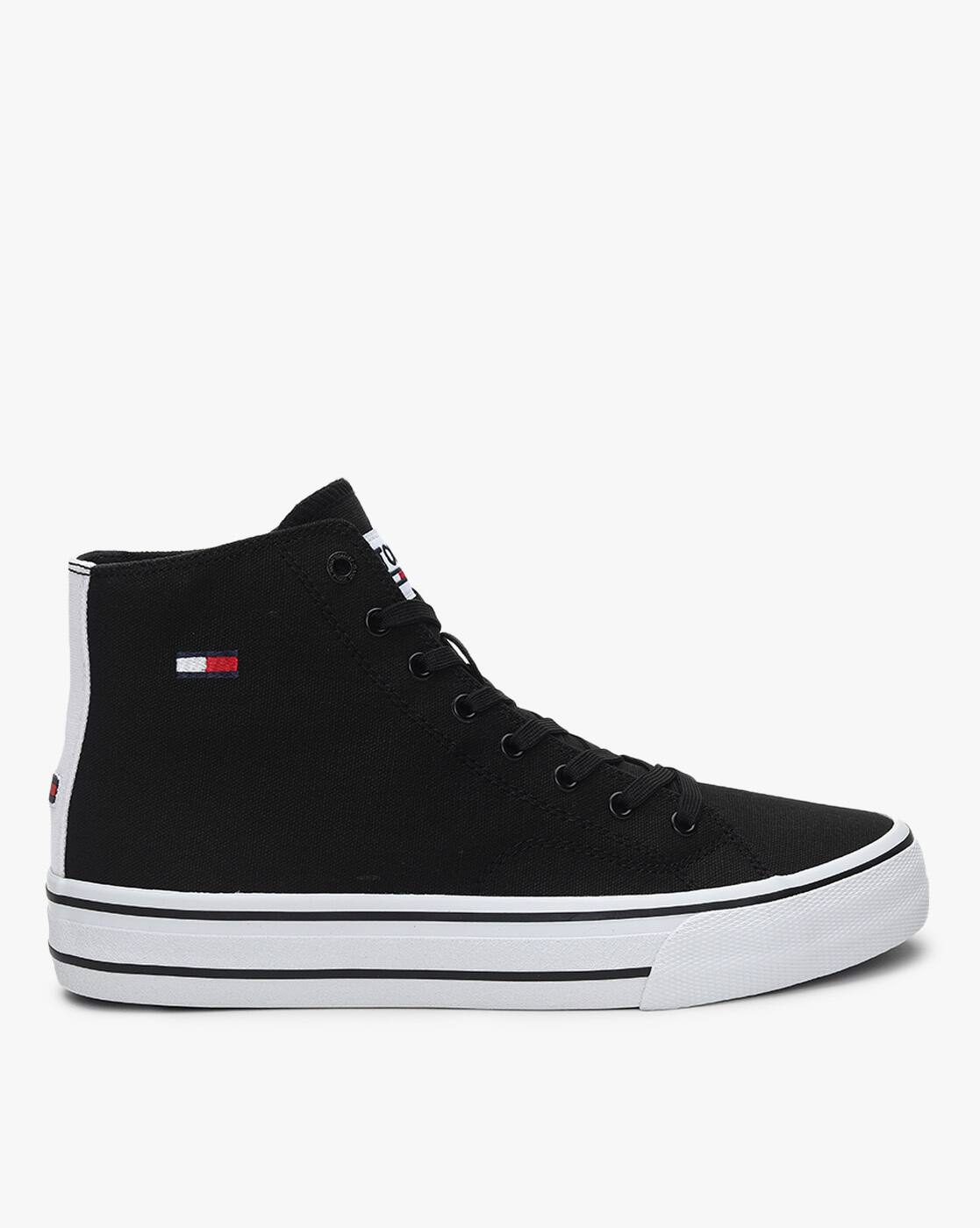 tommy high top sneakers