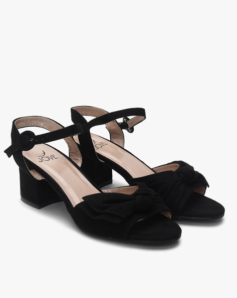 Buy Black Heeled Sandals for Women by STEVE MADDEN Online | Ajio.com