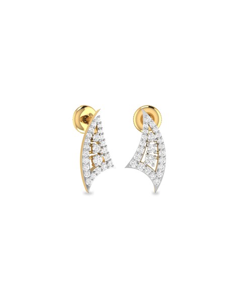 Elegant 22KT Gold Stud Earrings: Timeless Beauty for Every Occasion – Layam  Jewellery