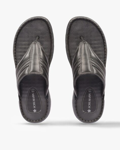 Thong-Strap Flat Sandals