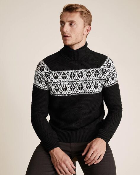 marks and spencer mens wool jumpers