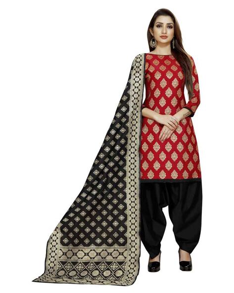 Printed Unstitched Dress Material Price in India