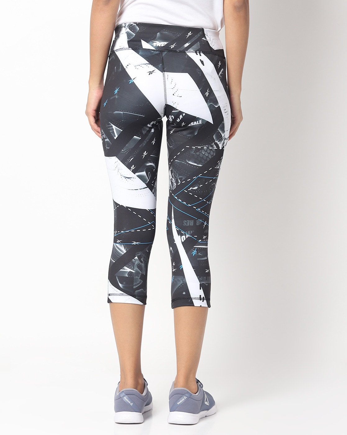 Reebok Women's Wanderlust Highrise Capri Leggings Charcoal Heather XS for  sale online | eBay