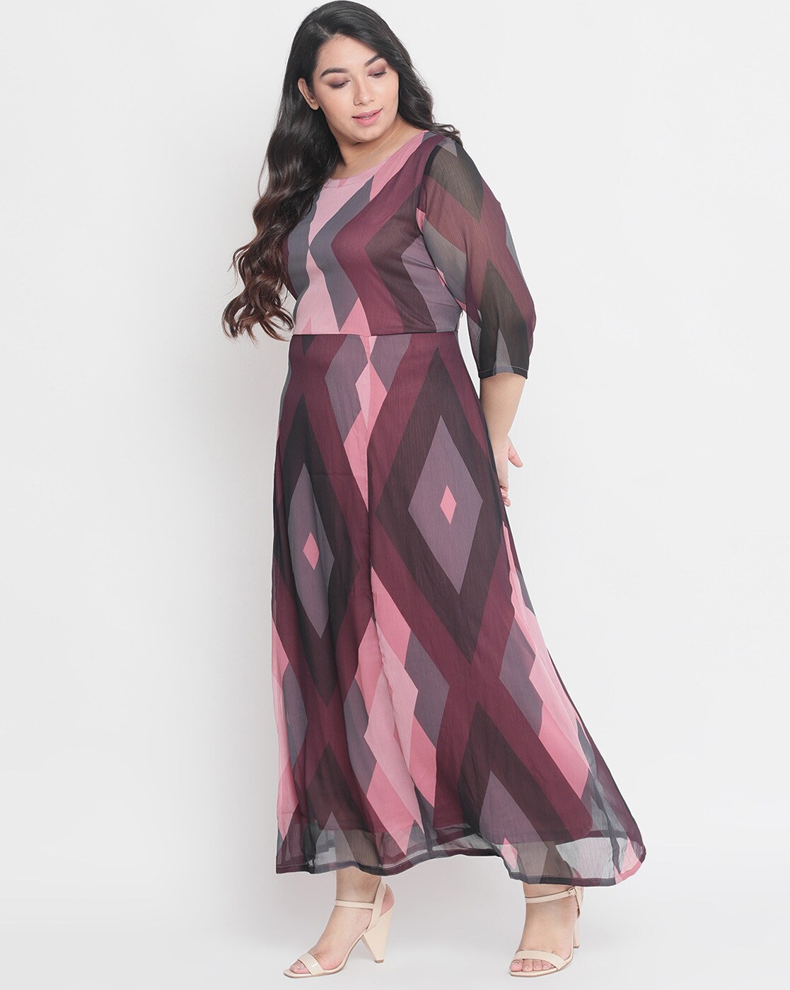 Buy Pink Dresses for Women by Amydus Online