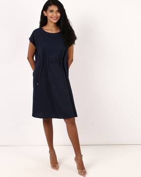 Buy Navy Blue Dresses for Women by Rare 