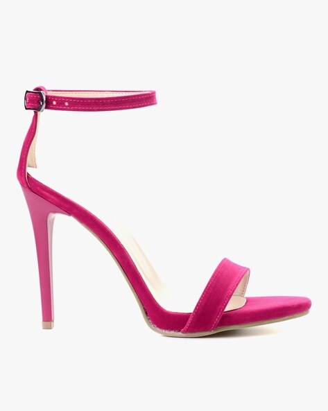 fuschia pink wedges