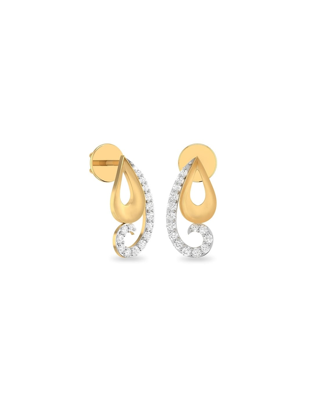 The Parina Diamond Earrings by PC Jeweller