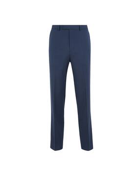 Buy Black Trousers \u0026 Pants for Men by 