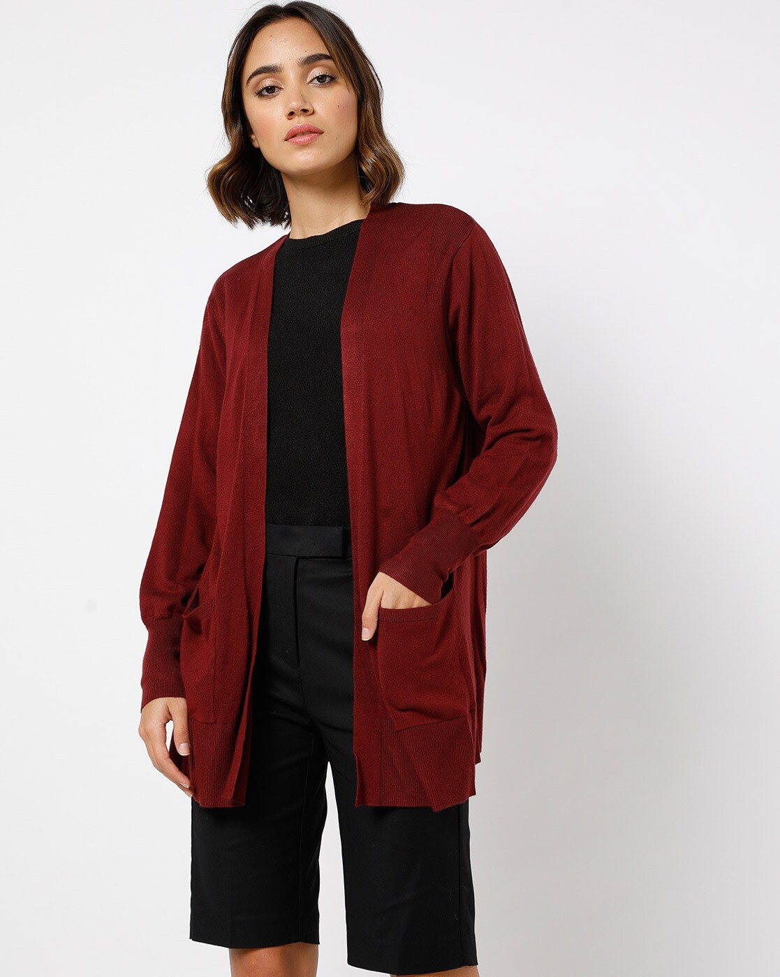 marks and spencer orange cardigan