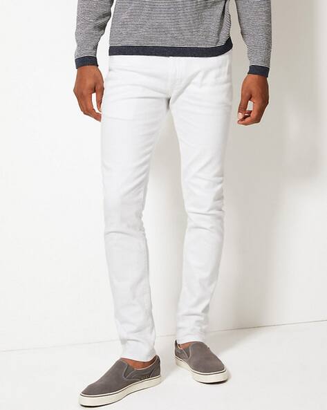 White Jeans for Men by Marks \u0026 Spencer 