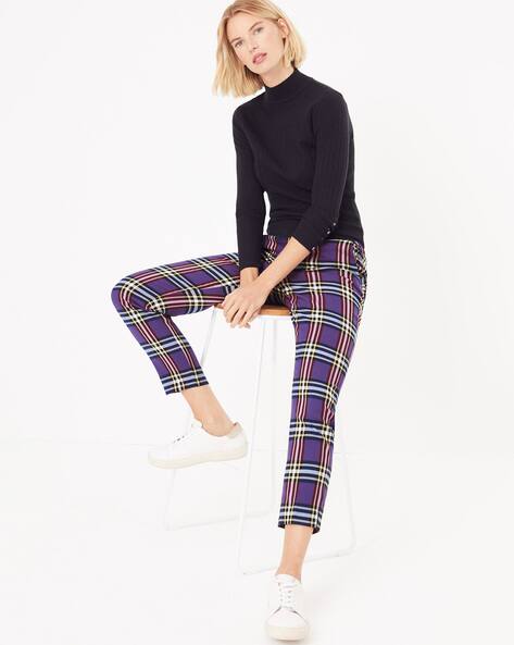 Buy Purple Trousers \u0026 Pants for Women 