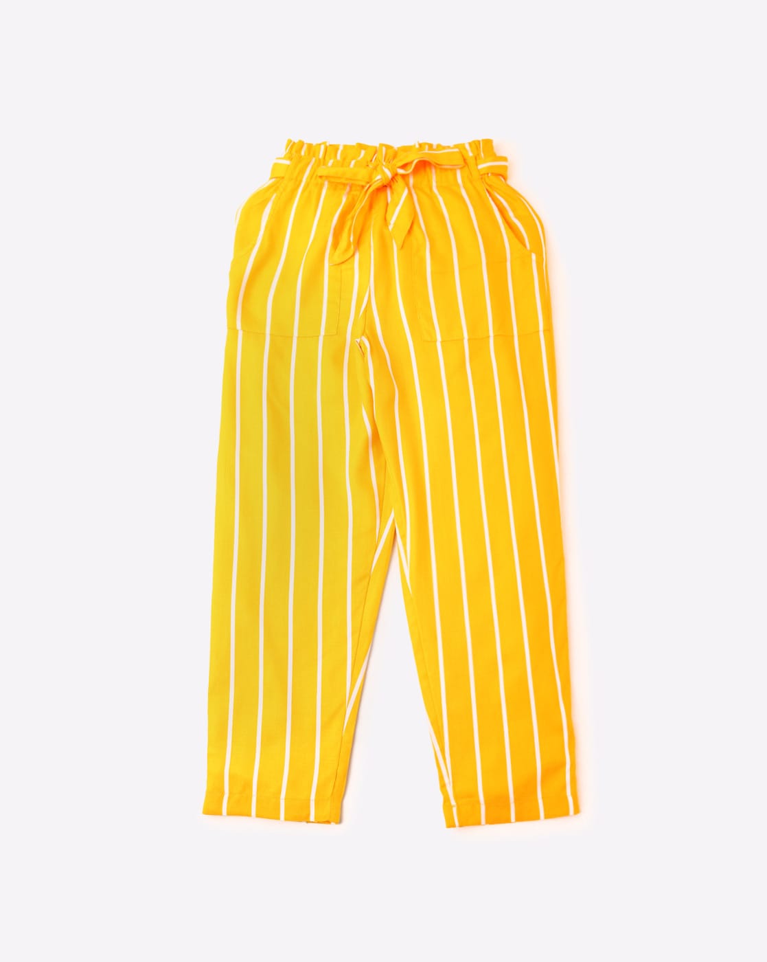 Buy Girls Linen Blend Multicolor Striped Pant Online at 50% OFF | Cub McPaws