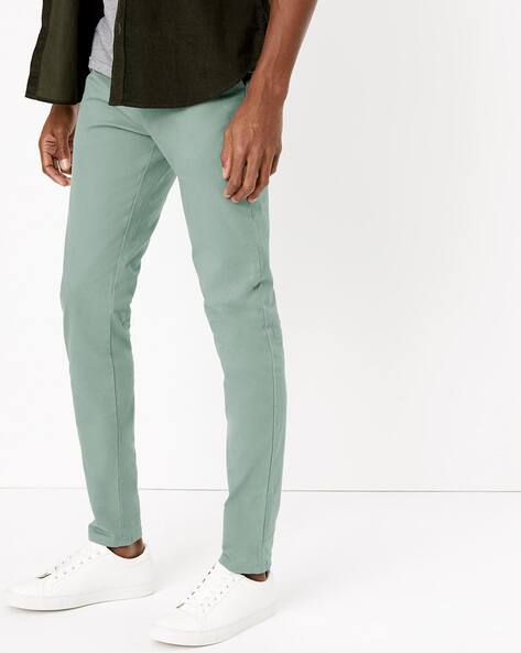 Buy Green Trousers \u0026 Pants for Men by 
